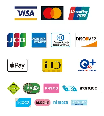 キャッシュレス：クレジットカード