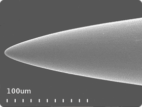 鍼灸治療の鍼先